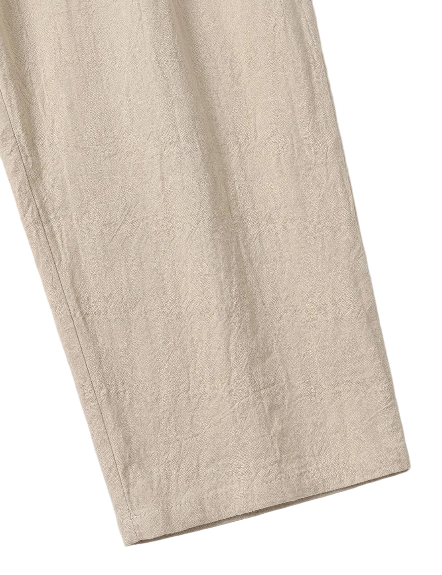 Beige pants on a white background