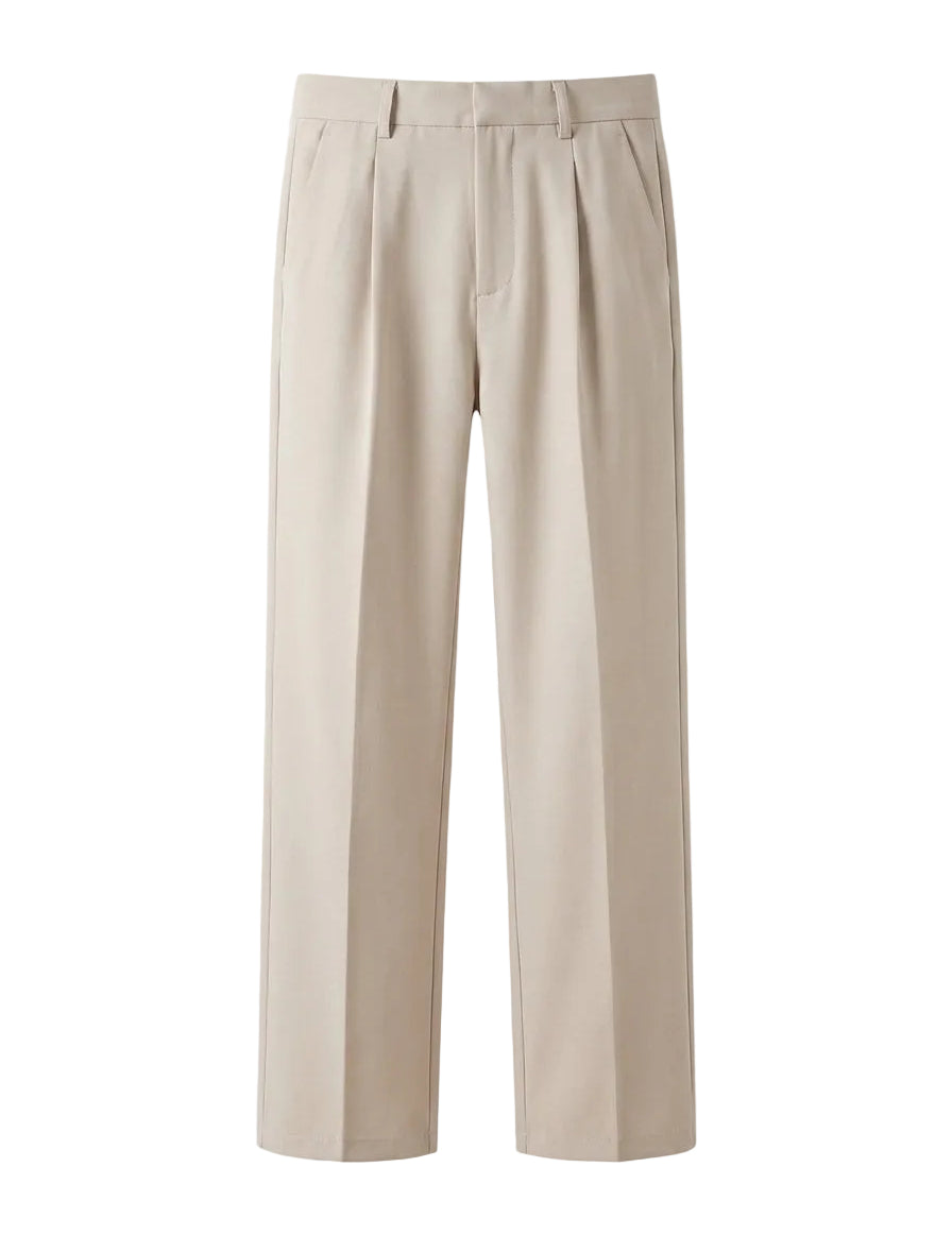Beige pants on a light beige background