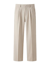 Beige pants on a light beige background