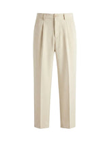 Beige pants on a white background