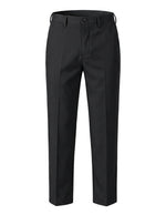 Black pants on a white background
