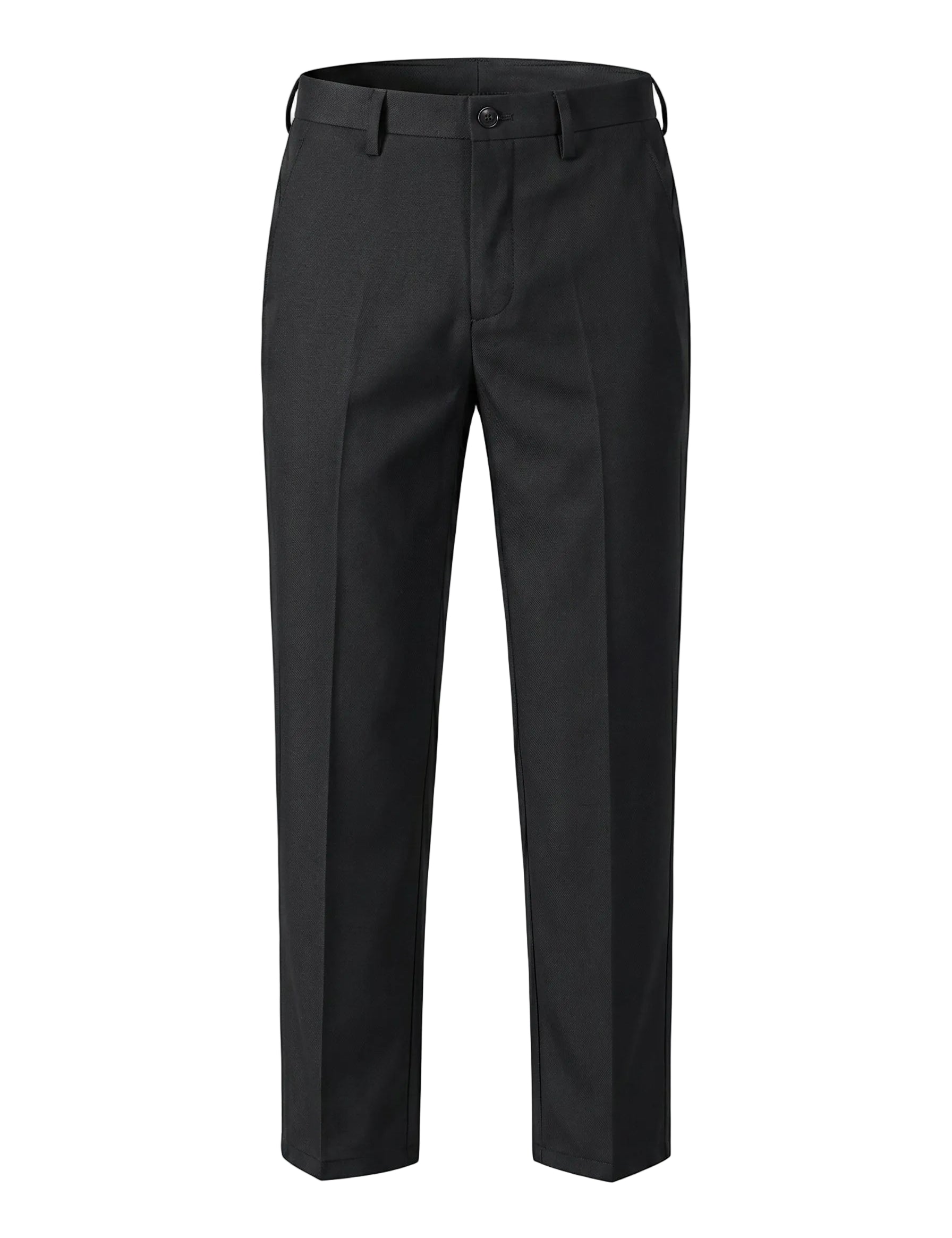 Black pants on a white background
