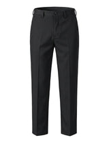 Black dress pants on a white background