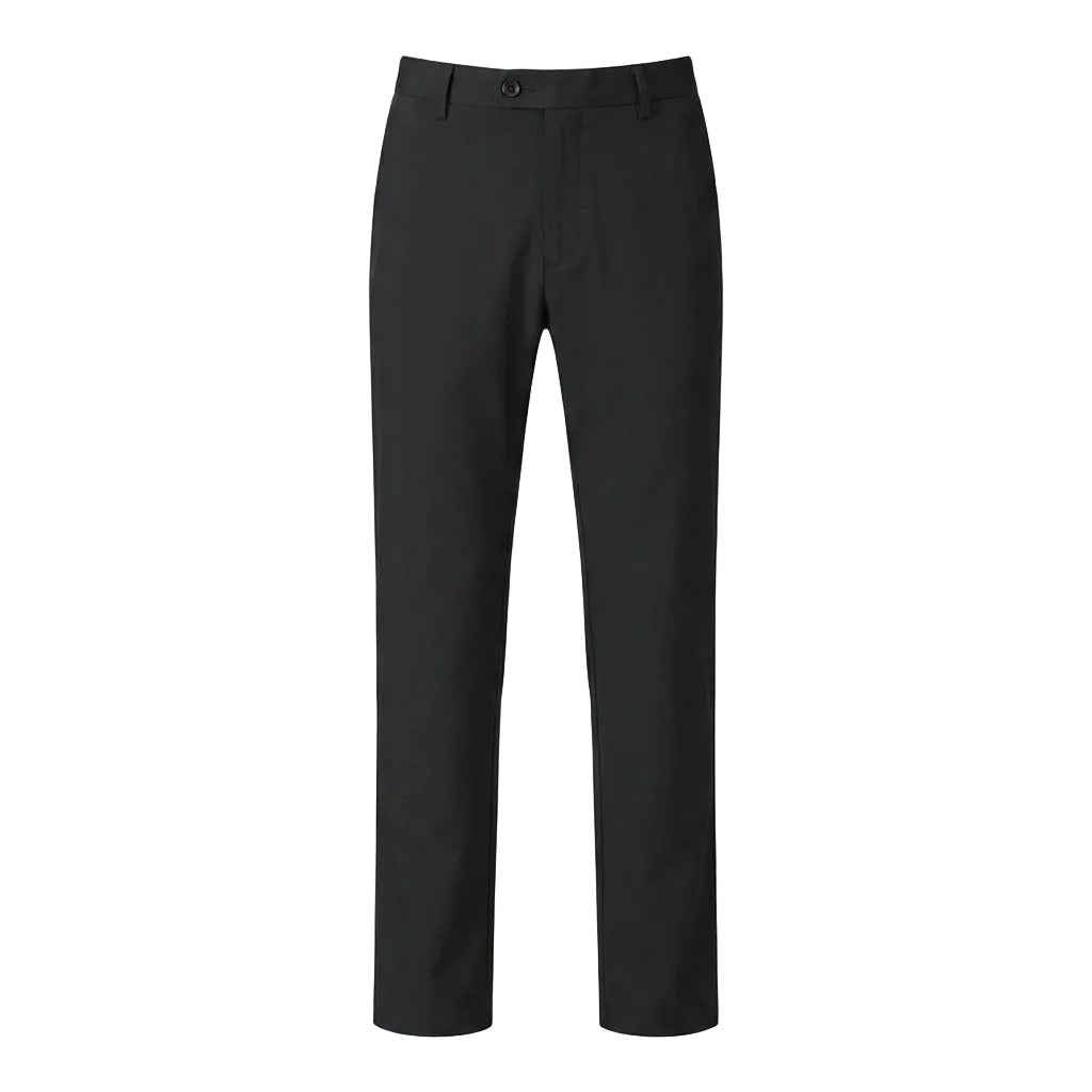 Black men’s smart casual pocketed trousers