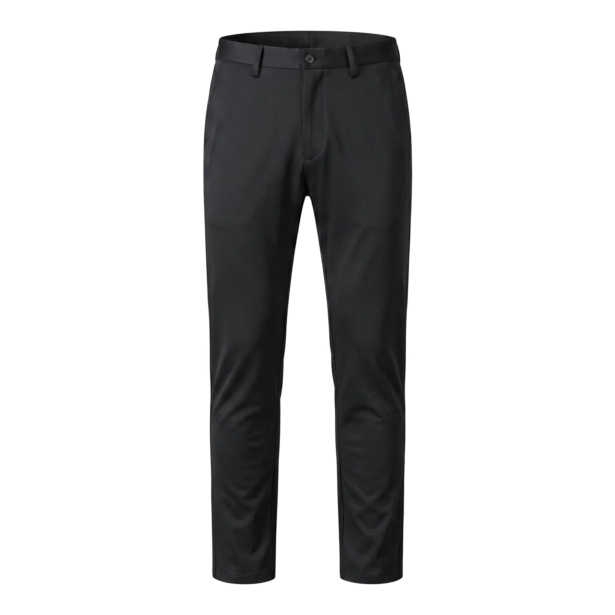 Black pants on a white background