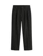 Black pants on a white background