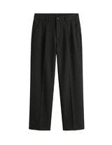 Black pants on a white background