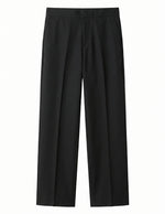 Black pants on a white background