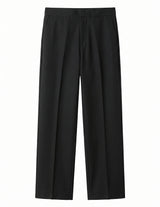 Black pants on a white background