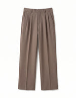 Brown pants on a white background