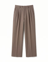 Brown pants on a white background