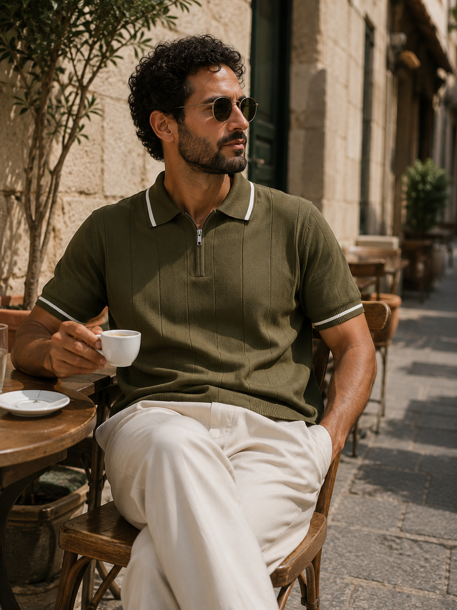 Textured Polo