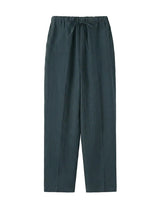 Dark green pants on a white background
