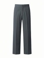 Gray pants on a white background