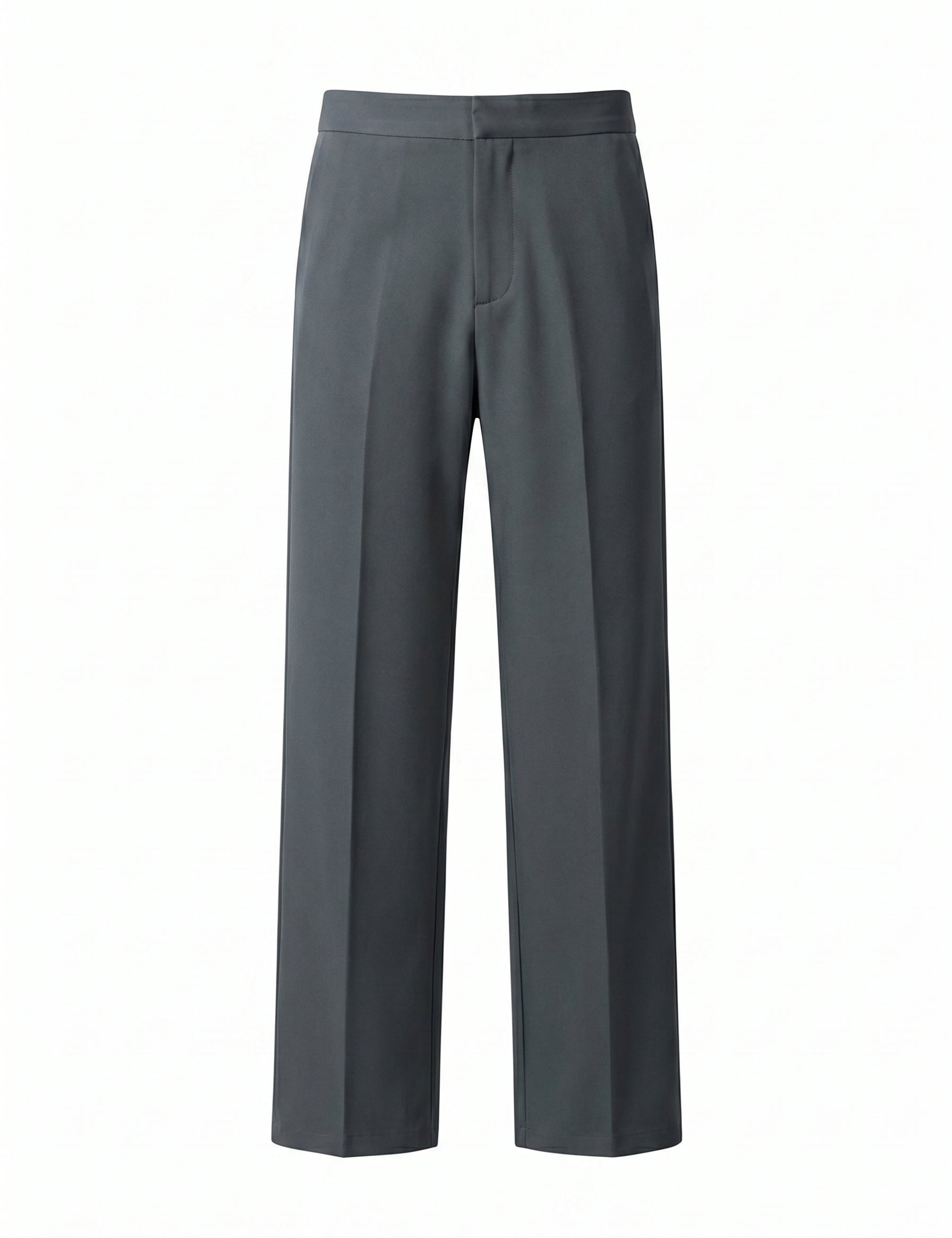 Gray pants on a white background