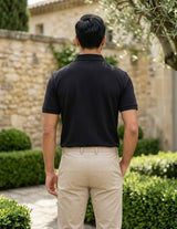 Lorenzo Embroidered Cotton Polo for Men