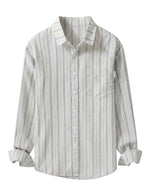 Striped shirt on a white background