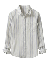 Striped shirt on a white background