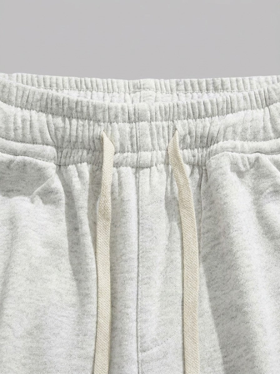 Abano Men's Toggle-Hem Side-Pintuck Sweatpants — lightgray — detail-2