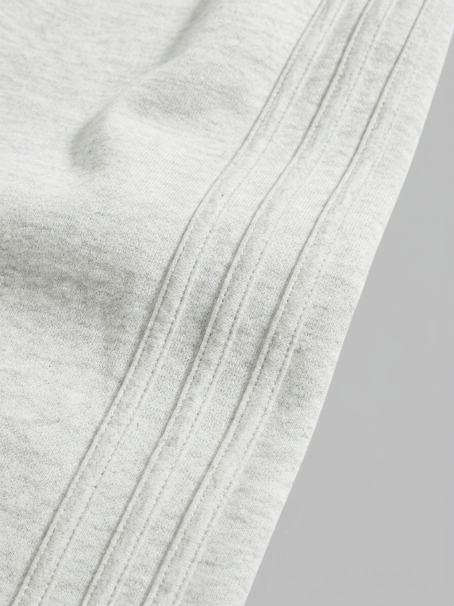 Abano Men's Toggle-Hem Side-Pintuck Sweatpants — lightgray — detail