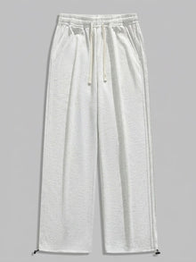 Abano Heren-sweatpants met zijbies en verstelbare zoom