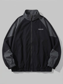 Alberobello Men's Two-Tone Track Windbreaker