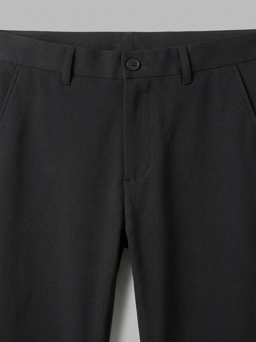 Arezzo Men's Breathable Trousers — black — detail-collar