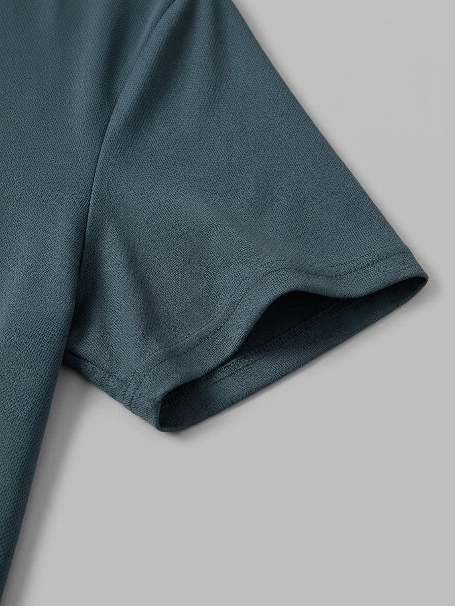 Arlo Men's Breathable Crew T-Shirt — darkteal — detail-2