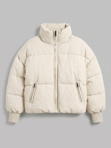 Arquata Women's Cropped Funnel Neck Puffer