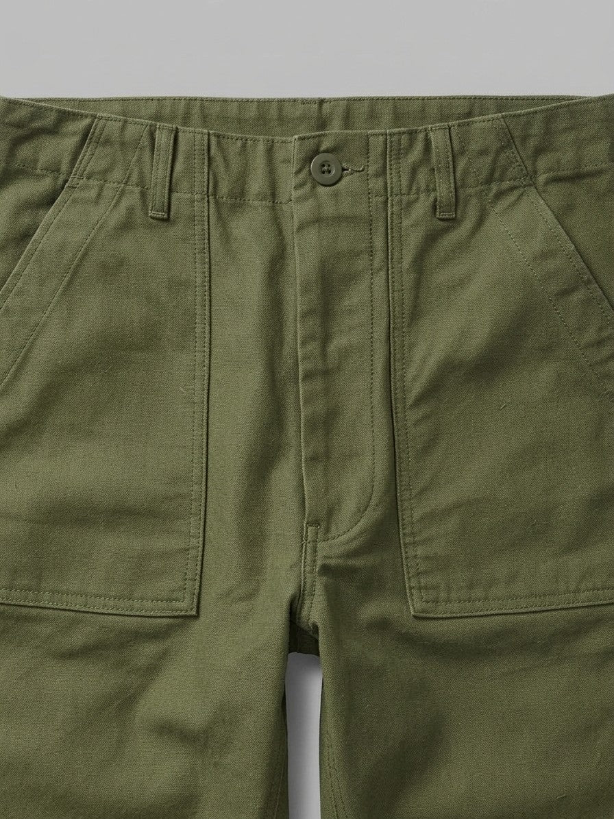 Aviano Men's Heavy Canvas Fatigue Pants — olivegreen — detail-2