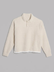 Badolato Men's Fluffy Polo Sweater
