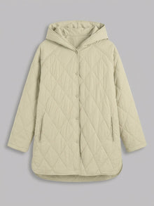 Bagnoregio Women's Diamond Quilted Hooded Coat