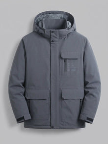 Barletta Men's Fleece-Lined Hooded Parka