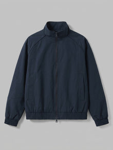 Budrio Men's Raglan Stand-Collar Bomber Jacket