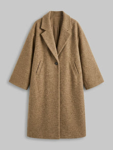 Calcata Women's Oversized One-Button Coat