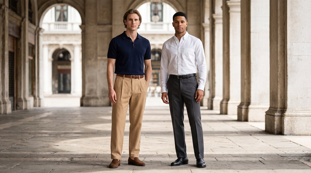 Tailored & Pleated Trousers