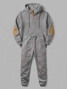 Chiari Men's Textured Henley Hoodie & Jogger Set