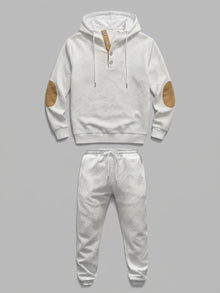 Chiari Men's Textured Henley Hoodie & Jogger Set