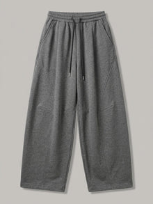 Pantalon large homme à cordon de serrage