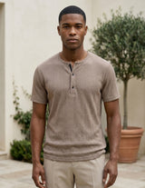 Palermo Sand Men’s Summer Henley Outfit