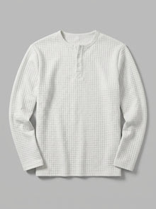 Como Men's Quilted Henley Shirt