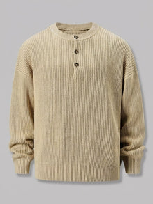 Cortona Men's Cotton Ribbed Sweater