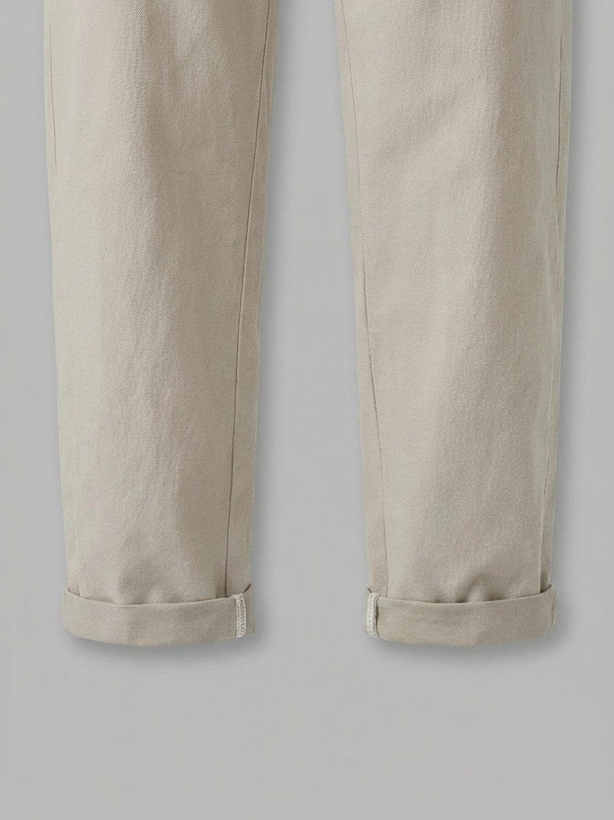 Florence Men's Stretch Chino Pants — khaki — detail-2