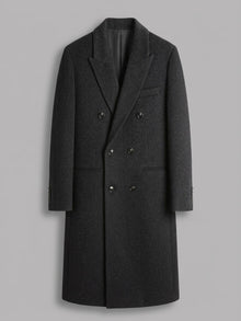 Cappotto doppiopetto in lana da uomo Gaeta