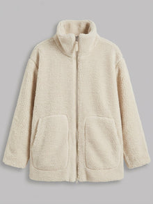 Gardone Women's Funnel Neck Sherpa Jacket