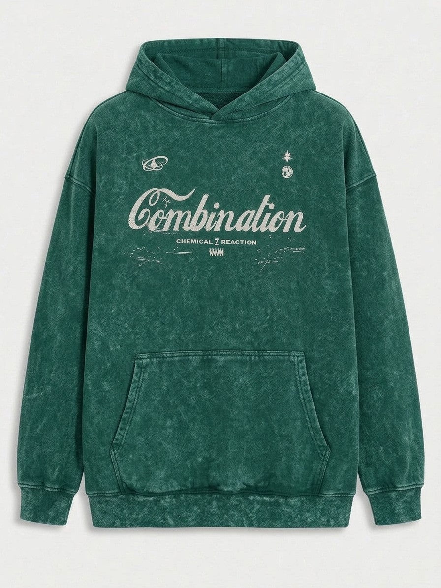 Giulianova Men's Mineral Wash Script Hoodie — lightgreen — packshot
