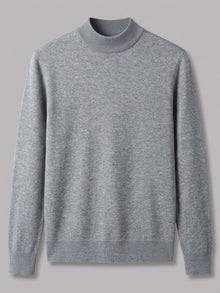 Gubbio Men's Ribbed Mock Neck Knit Top