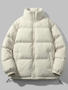 Lamezia Men's Stand-Collar Puffer Jacket
