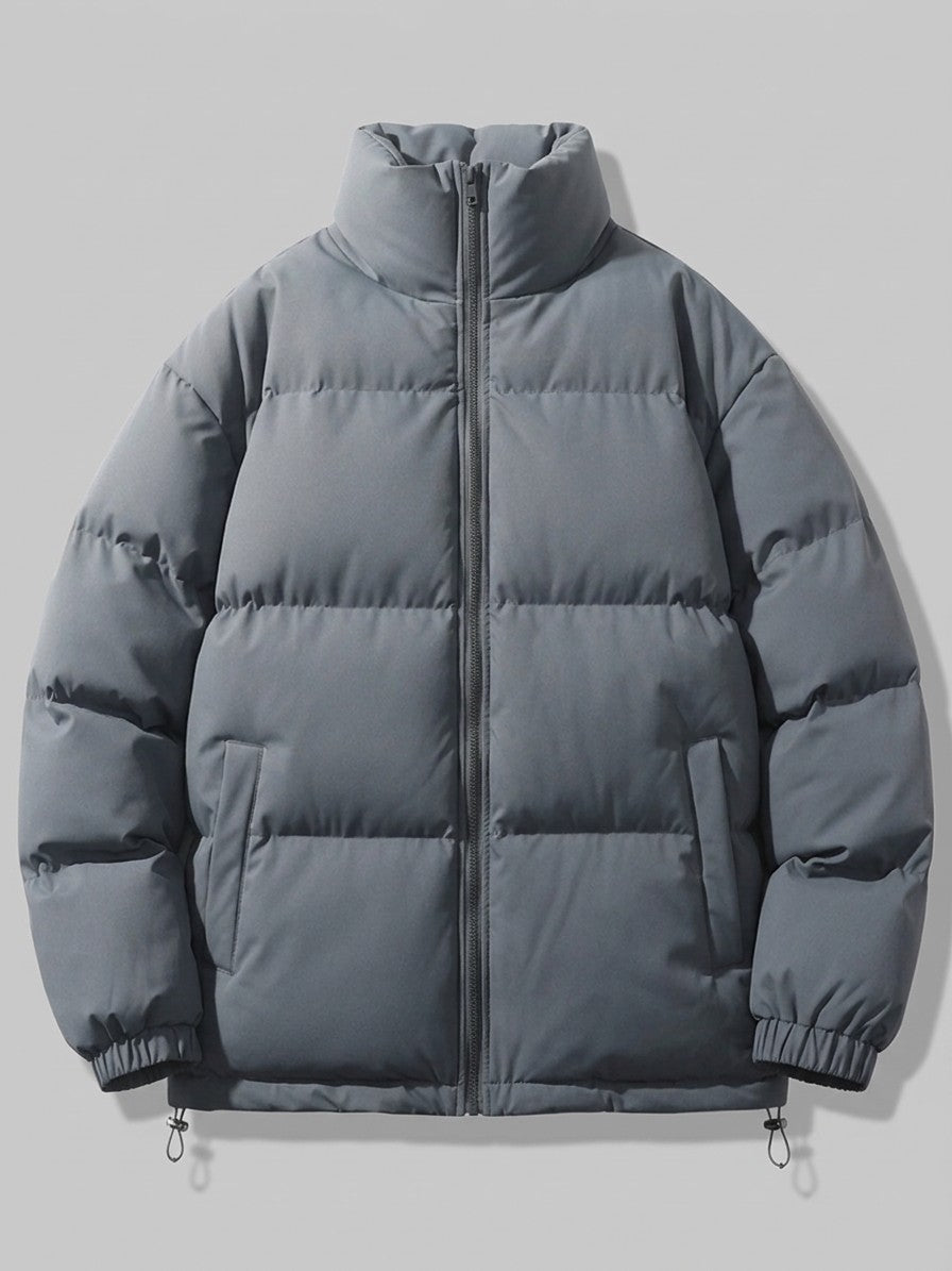 Lamezia Men's Stand-Collar Puffer Jacket — darkgray — packshot
