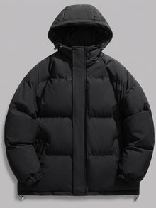 Legnano Men's Hooded Quilted Puffer Jacket
